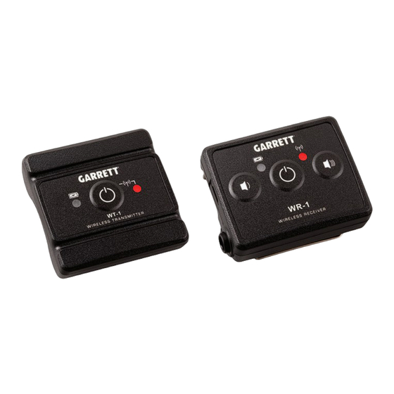 Garrett Z-Lynk Wireless System User Manual