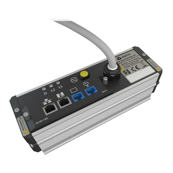 Vertiv MPX Series Additional User Manual