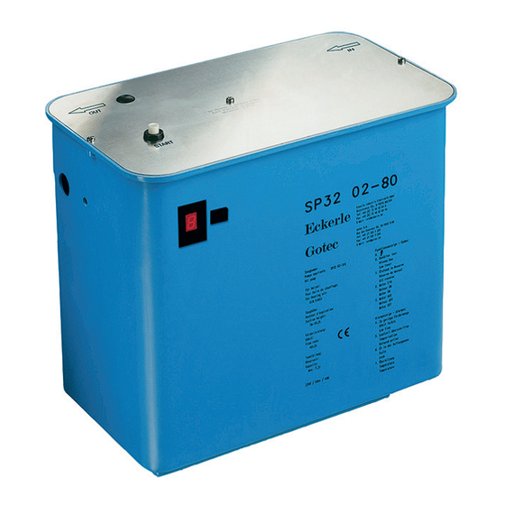 Eckerle Gotec SP32/02-80-M Technical Information