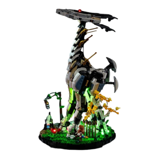 Glow Bricks FORBIDDEN WEST HORIZON Lego 76989 Installation Manual