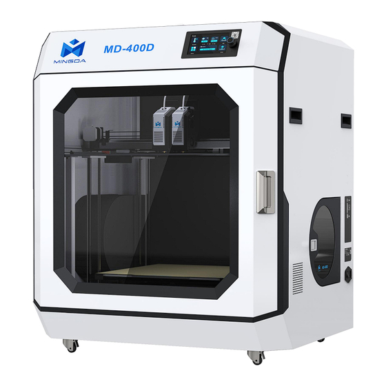 Mingda MD-400D User Manual