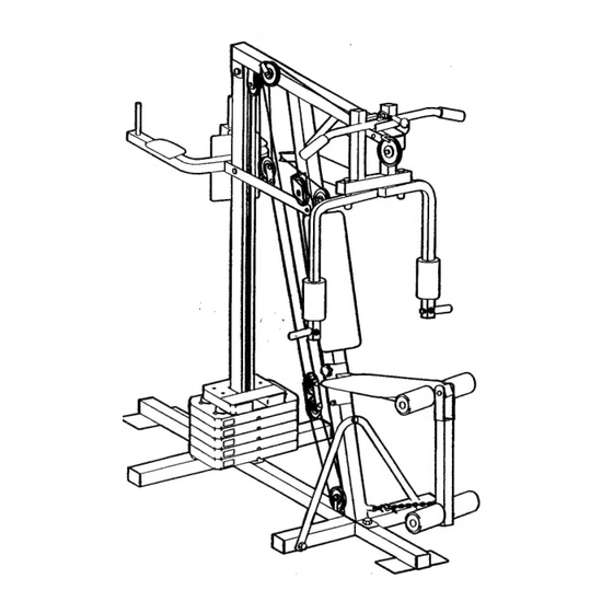 Weider X1S Owner's Manual