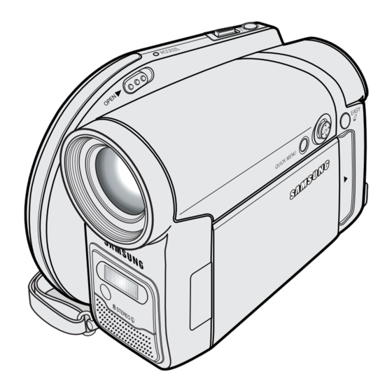 Samsung VP- DC563(i) Manual
