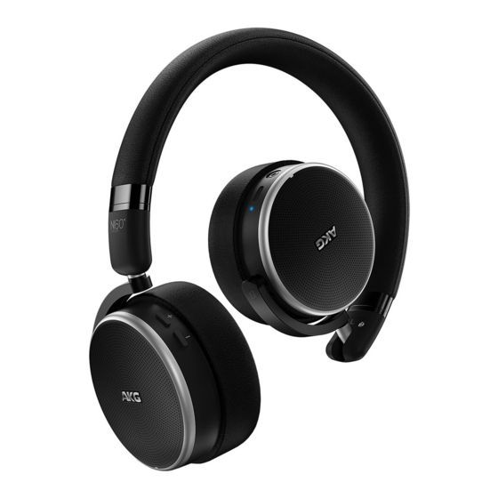 AKG N60NC Wireless User Manual
