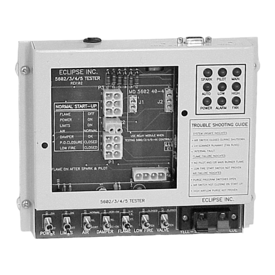 Eclipse Veri-Flame 5602 Instruction Manual
