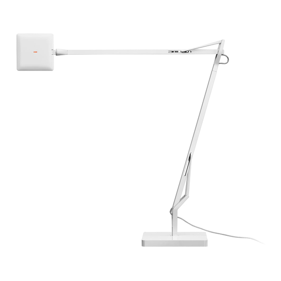 FLOS KELVIN EDGE LED Table Lamp Manuals
