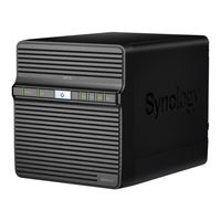 Synology DiskStation DS418j Hardware Installation Manual