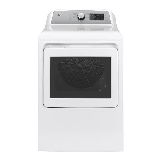 GE GTD72EBSN0WS Owner's Manual
