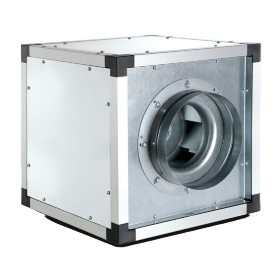 Vortice QBK HE SAL Series Instruction Booklet