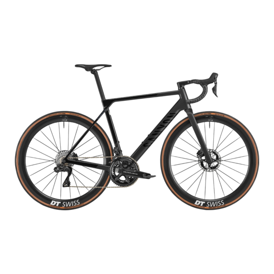 Canyon ULTIMATE R100 Quick Start Manual