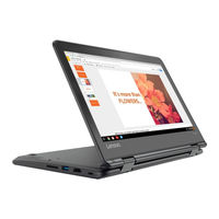 Lenovo Flex 11 Chromebook Safety, Warranty, And Setup Manual