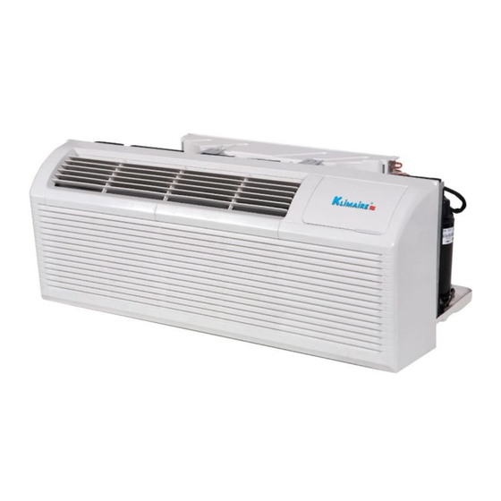 Klimaire PTAC Service Manual