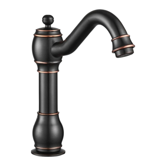 FONTANA SENSOR FAUCETS FS-509-OB Installation Instructions Manual