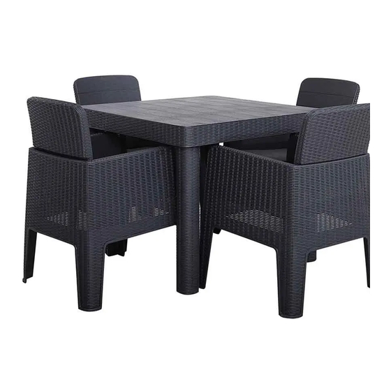 Royalcraft Faro Table Assembly Instructions Manual