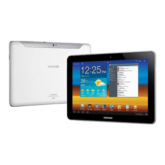 Samsung Galaxy Tab10.1 User Manual