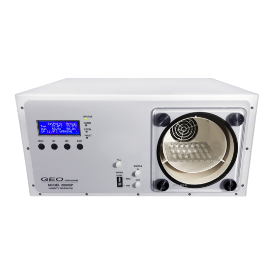 GEO Calibration 2000 SP User Manual
