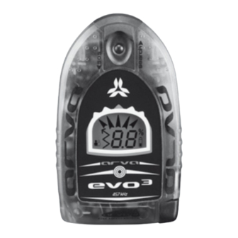 ARVA Evo3 Instructions For Use Manual