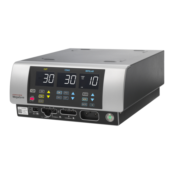 Ethicon MEGADYNE Quick Start Manual