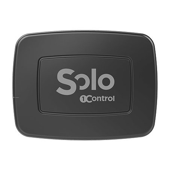 1Control SOLO Technical Sheet