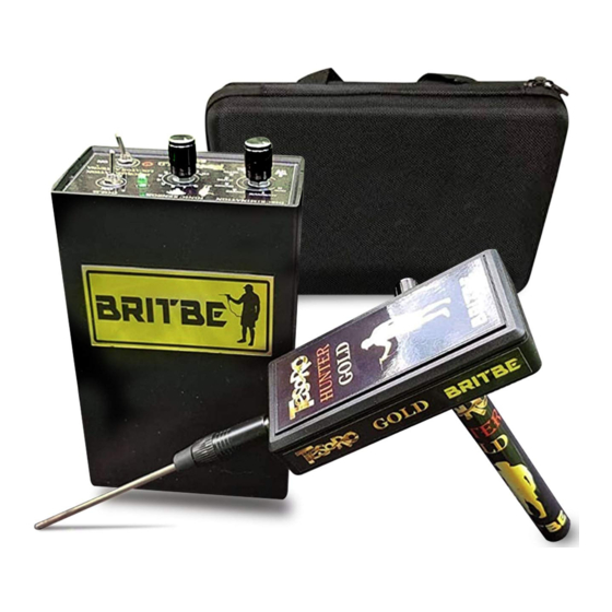 User Manuals: BRITBE TESORO GOLD Metal Detector