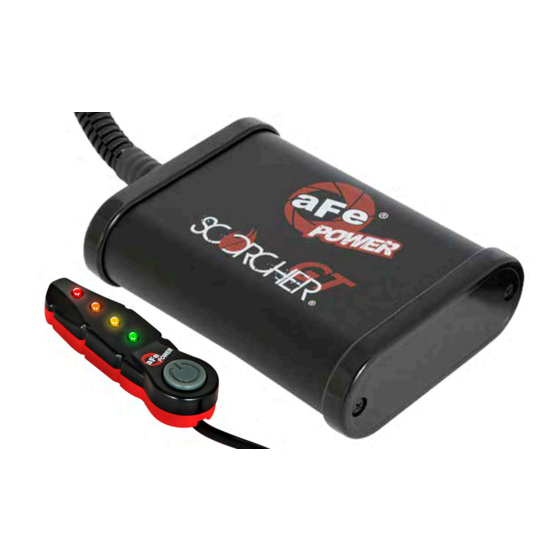 aFe Power SCORCHER GT 77-47004 Instruction Manual