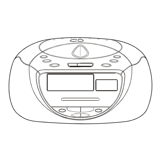 Lenoxx Sound CDR-1902 Operating Instructions Manual