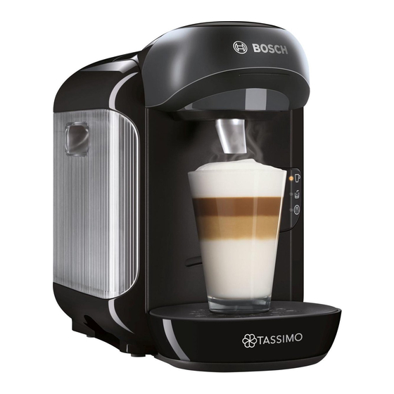Bosch Tassimo vivy TAS12A2 Instruction Manual