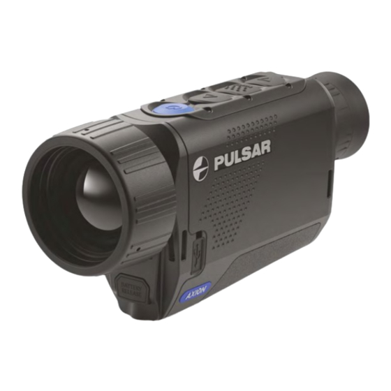 Pulsar AXION XM30 Operating Instructions Manual