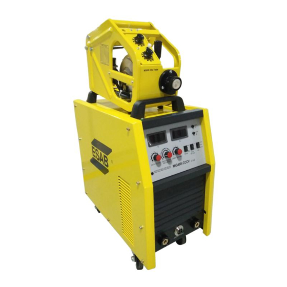 ESAB MIG400iCCCV Instruction Manual