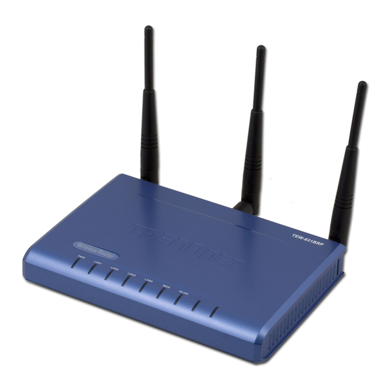 TRENDnet TEW-631BRP User Manual