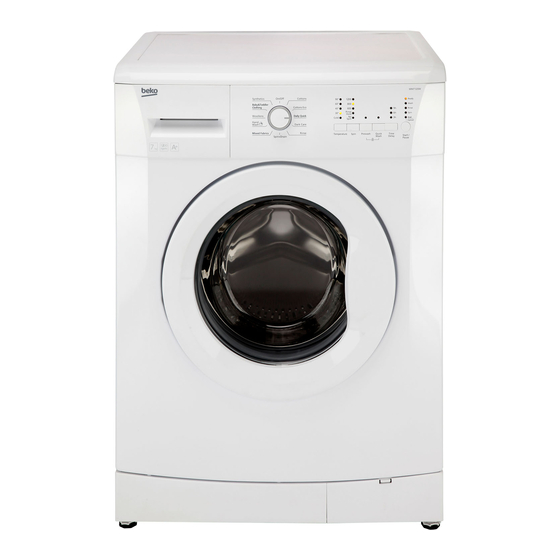 Beko WM7120W Installation & Operating Instructions And Washing Guidance