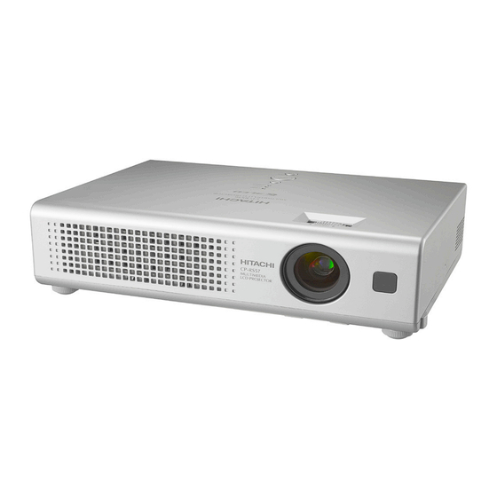Hitachi CP-RS57 series Specification Sheet