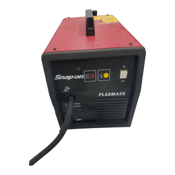 Snap-On Plasma25 Cutting Machine Manuals