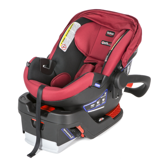 Britax b safe 35 infant car seat clearance manual