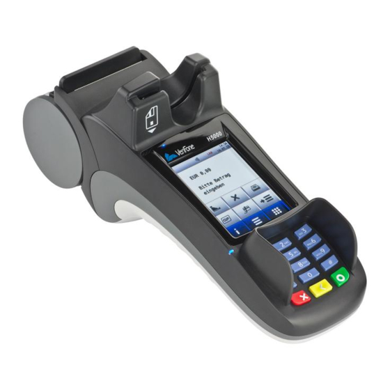 VeriFone H5000 Installation Instructions Manual
