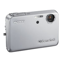 Sony Cybershot,Cyber-shot DSC-T33 Operating Instructions Manual