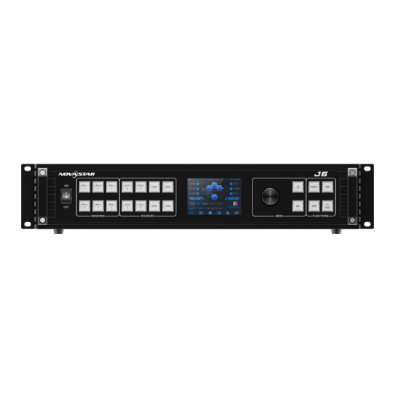 NovaStar J6 User Manual