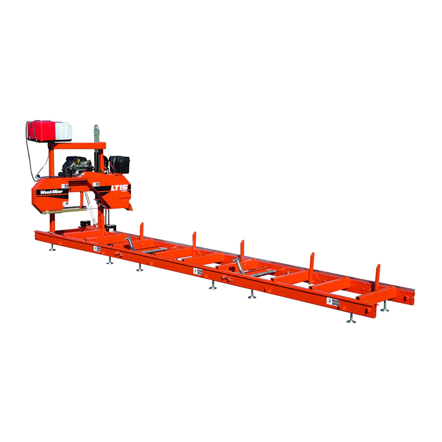 Wood-mizer LT15 Safety, Setup, Operation & Maintenance Manual