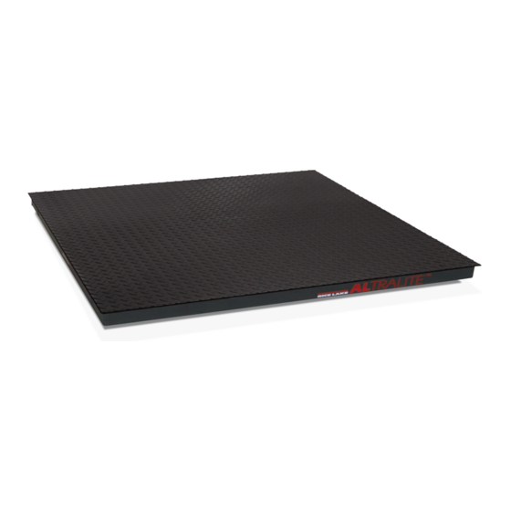 Rice Lake Altralite Portable Floor Scale Manuals