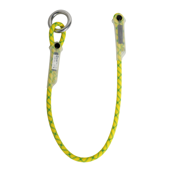 Singing rock PATRON LANYARD Instructions For Use