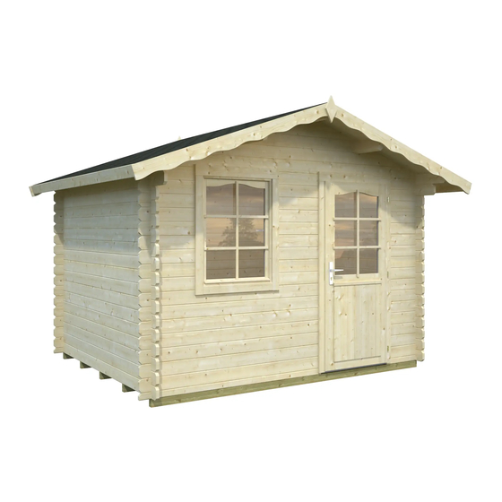 Palmako FRC28-2622 Log Cabin Manuals