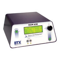 BTX ECM630 User Manual