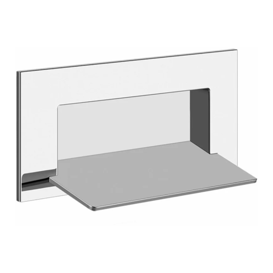 Gessi RETTANGOLO 39900 Manual