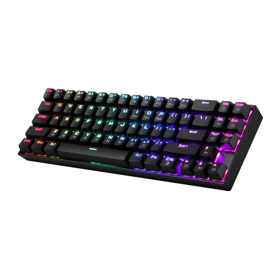 Redragon K599 DEIMOS - Dual Mode Wireless RGB Mechanical Keyboard Manual