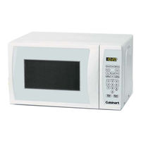Cuisinart CMW-55BC - 7 cu. Ft. Compact Microwave Instruction Booklet