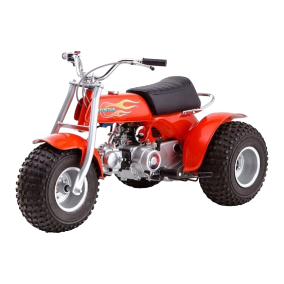 Honda 1973 ATC-70 Owner's Manual