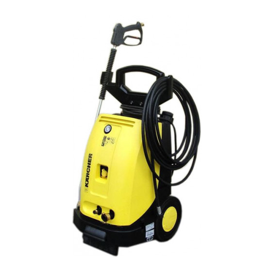 Kärcher HD 1090 Service Handbook