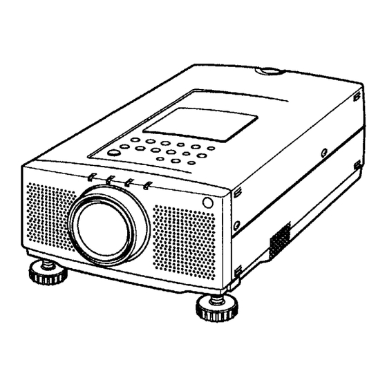 Sanyo PLC-XP21N Service Manual