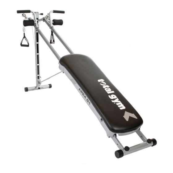 Total Gym APEX G1 Owner's Manual