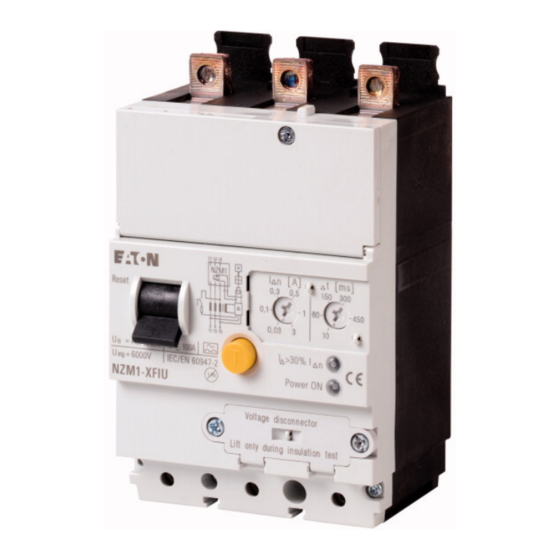 Eaton NZM1-XFIU Instruction Leaflet